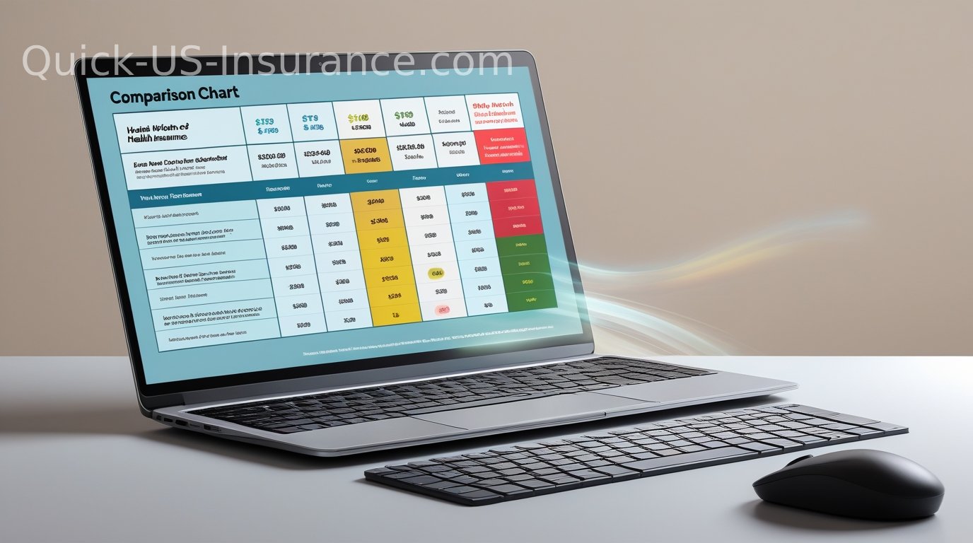 Comparing health insurance plans for self-employed individuals online