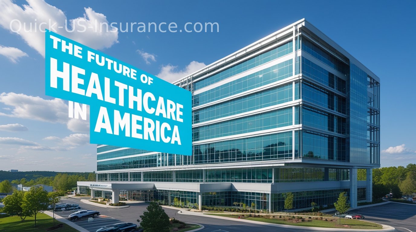 Modern hospital symbolizing the future of the Affordable Care Act in the U.S.