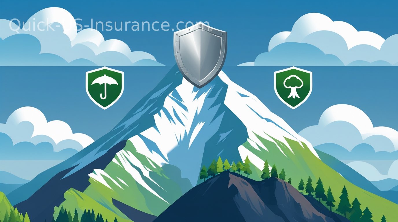 Prudential Financial life insurance illustration symbolizing stability and trust.